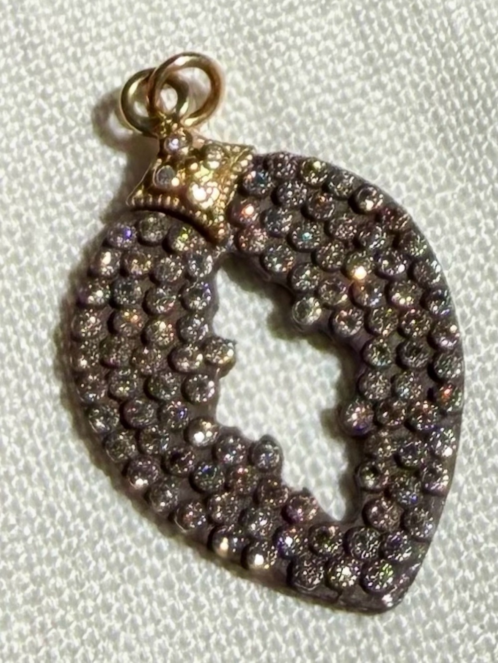 Armenta Collection “Old World” Diamond Pendant & Chain